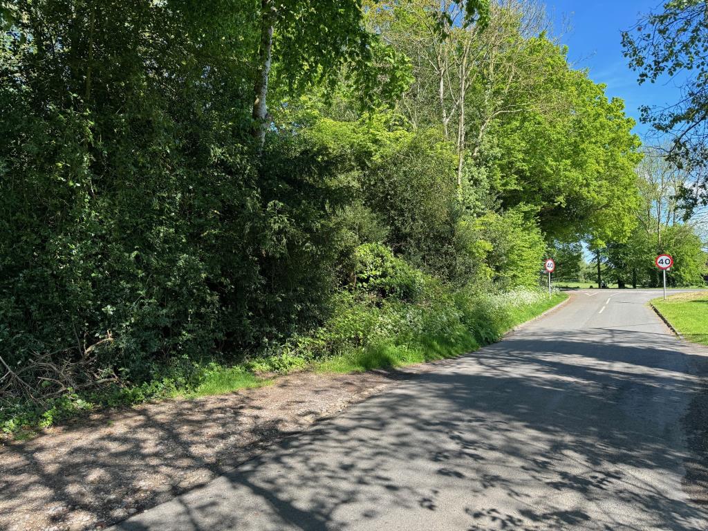Lot: 88 - OVER TWO AND A HALF ACRES OF FREEHOLD LAND IN POPULAR VILLAGE - Photo of land fronting Green Lane